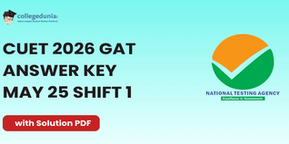 CUET 2026 May 25 Shift 1 General Aptitude Test Answer Key: Download PDF